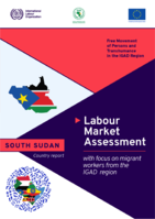 Labour market assessment with focus on migrant workers from the IGAD region: South Sudan country report