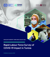 Rapid labour force survey of COVID-19 impact on small and medium enterprises in Tunisia: highlights report: third wave August 2021