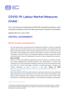 COVID-19: labour market measures (India)