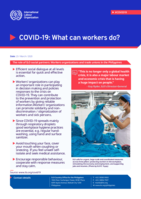 COVID-19: What can workers do?