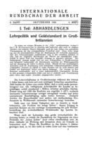 Wages policy and the gold standard in Great Britain