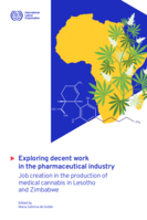 Exploring decent work in the pharmaceutical industry: job creation in the production of medical cannabis in Lesotho and Zimbabwe