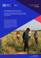 "Formalization is the easy part": how a business formalization coach draws on his own experience as an entrepreneur to help others formalize their businesses