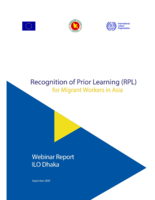 Recognition of prior learning (RPL) for migrant workers in Asia: webinar report