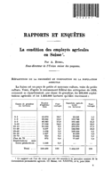 La condition des employés agricoles en Suisse