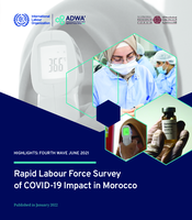 Rapid labour force survey of COVID-19 impact in Morocco: highlights: fourth wave June 2021