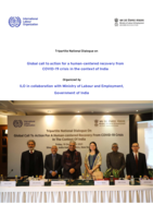 Tripartite national dialogue on global call to action for a human-centered recovery from COVID-19 crisis in the context of India