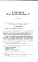 A fresh analysis of the Rochdale Principles: II