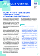 Building a gender-equitable future through Employment Intensive Investment Programmes