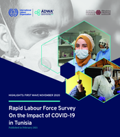 Rapid labour force survey on the impact of COVID-19 in Tunisia: highlights: first wave November 2020