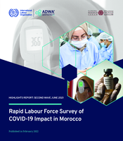 Rapid labour force survey of COVID-19 impact on small and medium enterprises in Morocco: highlights report: second wave June 2021