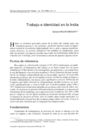 Trabajo e identidad en la India