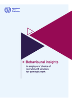 Behavioural insights in employers’ choice of recruitment services for domestic work