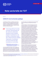 COVID-19 et la fonction publique