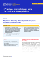 Adaptación del código del trabajo de Madagascar a convenios recién ratificados