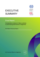 Comparative analysis of labour policies in provincial governments of Argentina: final report : executive summary