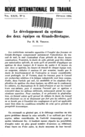 Le développement du système des deux équipes en Grande-Bretagne