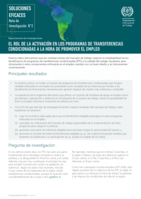 El rol de la activación en los programas de transferencias condicionadas a la hora de promover el empleo