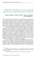 Répartition des revenus et des emplois: jugements normatifs de quatre continents