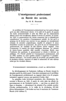L'enseignement professionnel en Russie des soviets