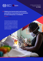 Helping local government and business associations to promote the formalization of small enterprises in Zimbabwe