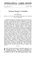 Vocational education in Stockholm