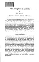 State enterprises in Australia