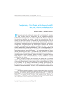 Mujeres y hombres ante la exclusión social y la mundialización