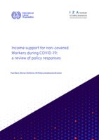 Income support for non-covered workers during COVID-19: a review of policy responses
