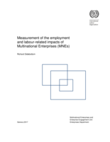 Measurement of the employment and labour-related impacts of Multinational Enterprises (MNEs)