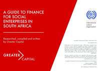 A guide to finance for social enterprises in South Africa
