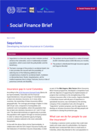Segurísimo, developing inclusive insurance in Colombia
