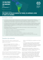 Politiques actives du marché du travail en Amérique Latine et dans les Caraïbes