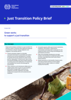 Green works to support a just transition