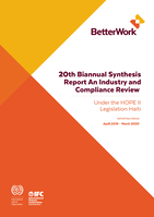 20th biannual synthesis report: an industry and compliance review under the HOPE II legislation, Haiti