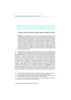 Más allá de códigos de conducta como el que rige para los proveedores de Nike