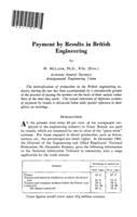 Payment by results in British engineering