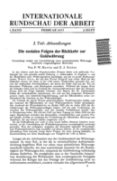 The social consequences of a return to gold: an analysis of certain current proposals for an international monetary standard