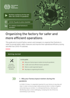 Organizing the factory for safer and more efficient operations