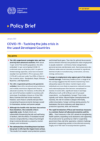 COVID-19: tackling the jobs crisis in the least developed countries