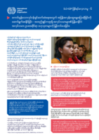 Enabling social dialogue for sound industrial relations: increasing garment workers’ knowledge of the Myanmar labour law