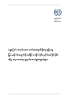 Migrant welfare funds: lessons for Myanmar from Nepal, Thailand and the Philippines