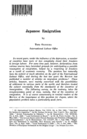 Japanese emigration
