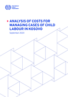 Analysis of costs for managing cases of child labour in Kosovo