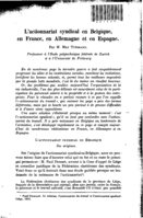 L'actionnariat syndical en Belgique, en France, en Allemagne et en Espagne