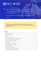 The Sustainable & Resilient Enterprise (SURE) training programme: F.A.Q. for employers and business membership organizations on the sustainable and resilient enterprises programme