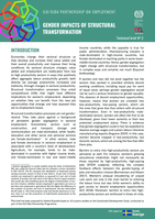 Gender impacts of structural transformation