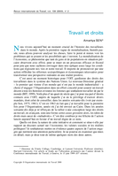 Travail et droits