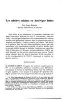 Les salaires minima en Amérique latine