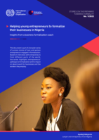 Helping young entrepreneurs to formalize their businesses in Nigeria: insights from a business formalization coach